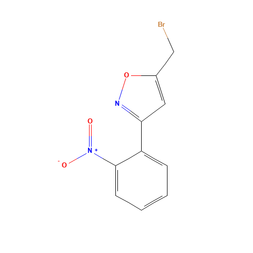 5-(bromomethyl)-3-(2-nitrophenyl)-1,2-oxazole (CAS: 1231243-92-7) - Related Chemical Product