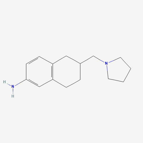 6-(pyrrolidin-1-ylmethyl)-5,6,7,8-tetrahydronaphthalen-2-amine (CAS: 331758-97-5) - Related Chemical Product