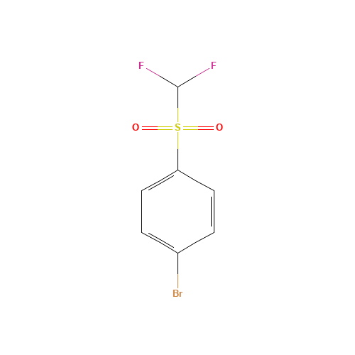 1-bromo-4-(difluoromethylsulfonyl)benzene (CAS: 51679-57-3) - Related Chemical Product