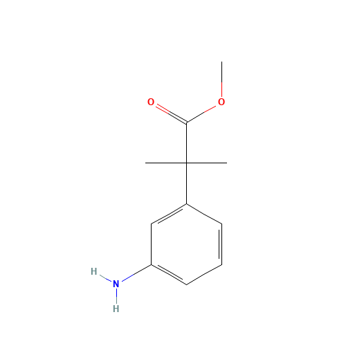 methyl 2-(3-aminophenyl)-2-methylpropanoate (CAS: 252209-96-4) - Related Chemical Product