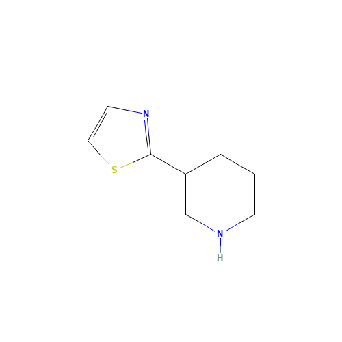 2-piperidin-3-yl-1,3-thiazole (CAS: 630121-84-5) - Related Chemical Product