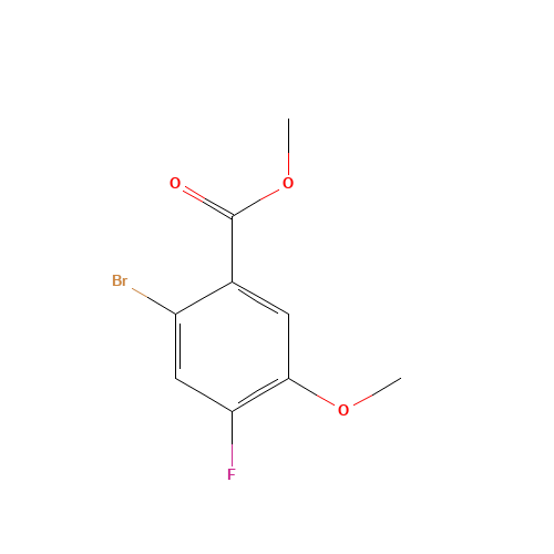 methyl 2-bromo-4-fluoro-5-methoxybenzoate (CAS: 1007455-22-2) - Related Chemical Product