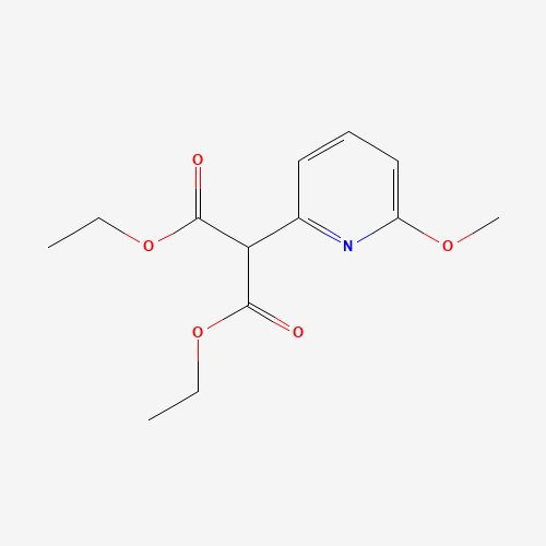 diethyl 2-(6-methoxypyridin-2-yl)propanedioate (CAS: 1259929-73-1) - Related Chemical Product
