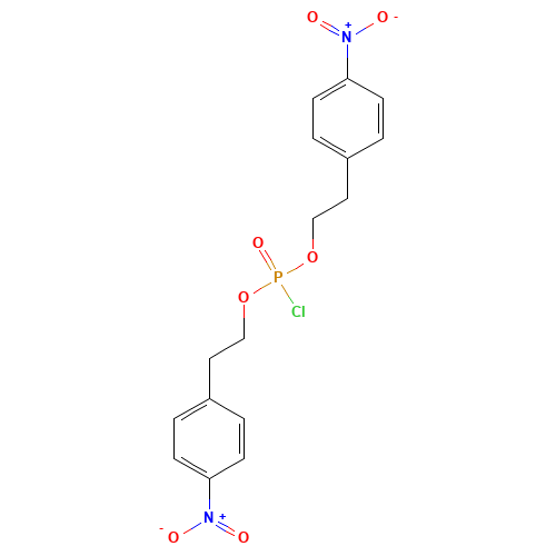 1-[2-[chloro-[2-(4-nitrophenyl)ethoxy]phosphoryl]oxyethyl]-4-nitrobenzene (CAS: 85363-77-5) - Related Chemical Product
