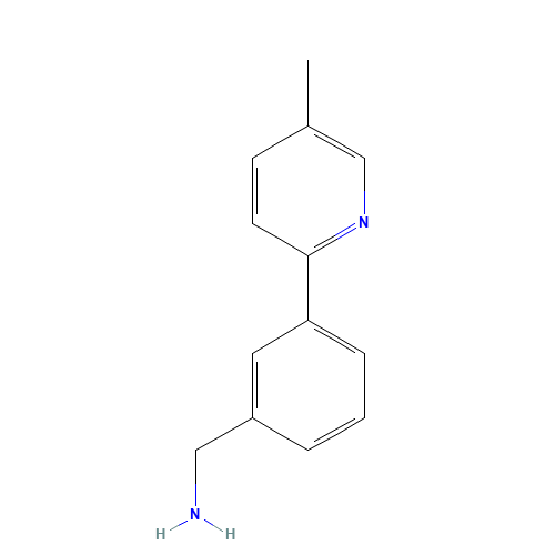 [3-(5-methylpyridin-2-yl)phenyl]methanamine (CAS: 1208339-06-3) - Related Chemical Product