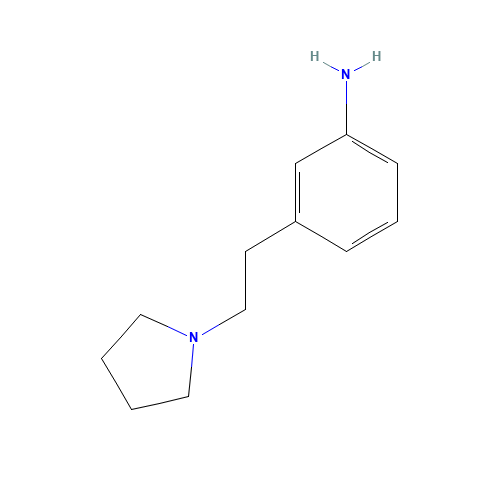 3-(2-pyrrolidin-1-ylethyl)aniline (CAS: 710351-82-9) - Related Chemical Product