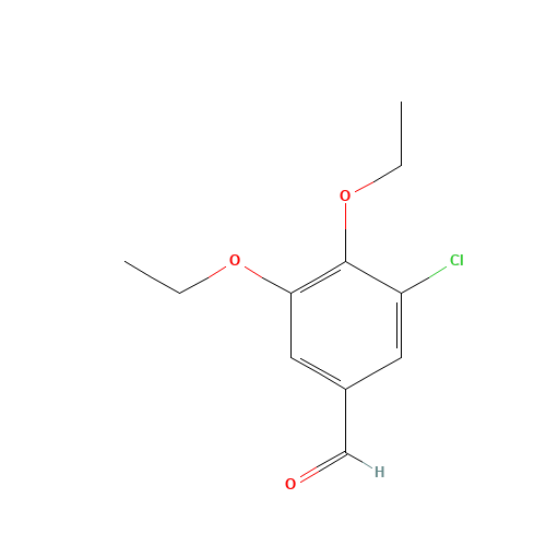 3-chloro-4,5-diethoxybenzaldehyde (CAS: 110732-06-4) - Related Chemical Product