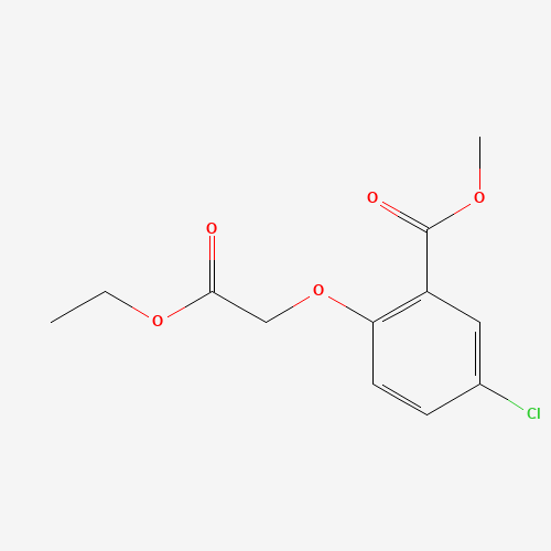 methyl 5-chloro-2-(2-ethoxy-2-oxoethoxy)benzoate (CAS: 670-62-2) - Related Chemical Product