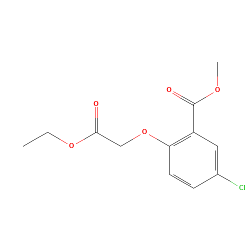 methyl 5-chloro-2-(2-ethoxy-2-oxoethoxy)benzoate (CAS: 670-62-2) - Related Chemical Product