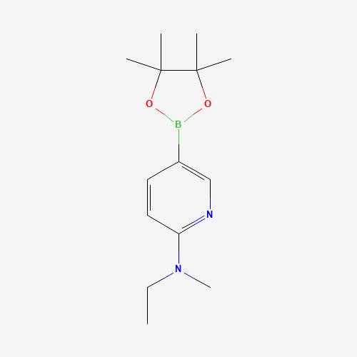 N-ethyl-N-methyl-5-(4,4,5,5-tetramethyl-1,3,2-dioxaborolan-2-yl)pyridin-2-amine (CAS: 1257554-16-7) - Related Chemical Product
