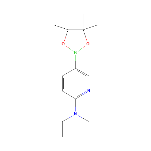 N-ethyl-N-methyl-5-(4,4,5,5-tetramethyl-1,3,2-dioxaborolan-2-yl)pyridin-2-amine (CAS: 1257554-16-7) - Related Chemical Product