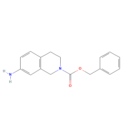benzyl 7-amino-3,4-dihydro-1H-isoquinoline-2-carboxylate (CAS: 787640-41-9) - Related Chemical Product