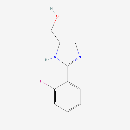 [2-(2-fluorophenyl)-1H-imidazol-5-yl]methanol (CAS: 906477-25-6) - Related Chemical Product