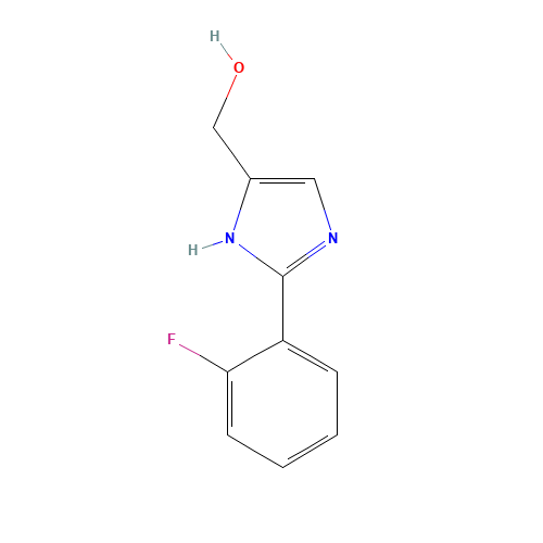 [2-(2-fluorophenyl)-1H-imidazol-5-yl]methanol (CAS: 906477-25-6) - Related Chemical Product