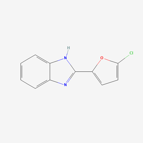2-(5-chlorofuran-2-yl)-1H-benzimidazole (CAS: 4303-18-8) - Related Chemical Product