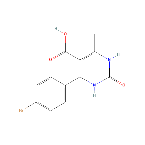4-(4-bromophenyl)-6-methyl-2-oxo-3,4-dihydro-1H-pyrimidine-5-carboxylic acid (CAS: 891190-54-8) - Related Chemical Product