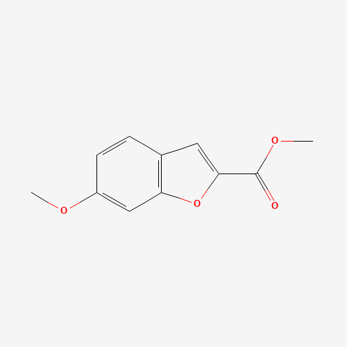 methyl 6-methoxy-1-benzofuran-2-carboxylate (CAS: 55364-67-5) - Chemical Structure and Molecular Formula 