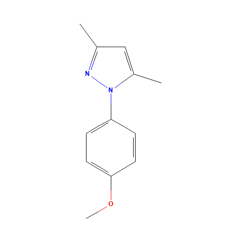 1-(4-methoxyphenyl)-3,5-dimethylpyrazole (CAS: 218632-21-4) - Related Chemical Product