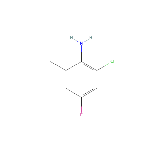 2-chloro-4-fluoro-6-methylaniline (CAS: 332903-47-6) - Related Chemical Product