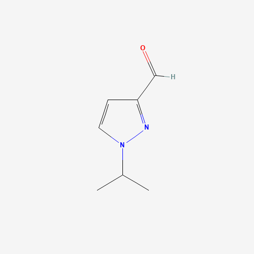 1-propan-2-ylpyrazole-3-carbaldehyde (CAS: 1226694-29-6) - Chemical Structure and Molecular Formula 