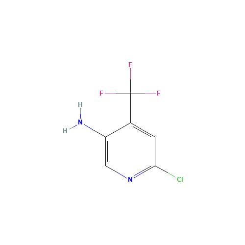 6-chloro-4-(trifluoromethyl)pyridin-3-amine (CAS: 1211590-44-1) - Related Chemical Product
