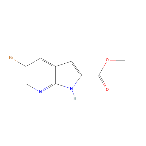 methyl 5-bromo-1H-pyrrolo[2,3-b]pyridine-2-carboxylate (CAS: 1234616-83-1) - Related Chemical Product