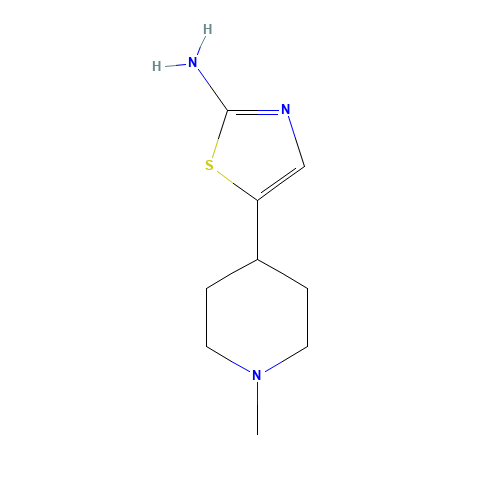 5-(1-methylpiperidin-4-yl)-1,3-thiazol-2-amine (CAS: 1453212-71-9) - Related Chemical Product