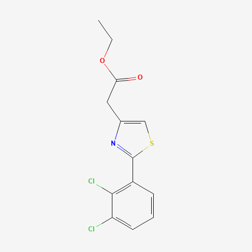 ethyl 2-[2-(2,3-dichlorophenyl)-1,3-thiazol-4-yl]acetate (CAS: 78782-93-1) - Related Chemical Product