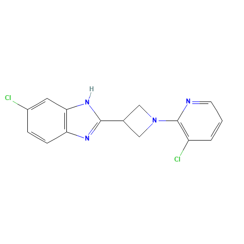 6-chloro-2-[1-(3-chloropyridin-2-yl)azetidin-3-yl]-1H-benzimidazole (CAS: 1350355-14-4) - Related Chemical Product