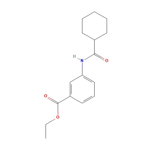 ethyl 3-(cyclohexanecarbonylamino)benzoate (CAS: 315712-31-3) - Related Chemical Product