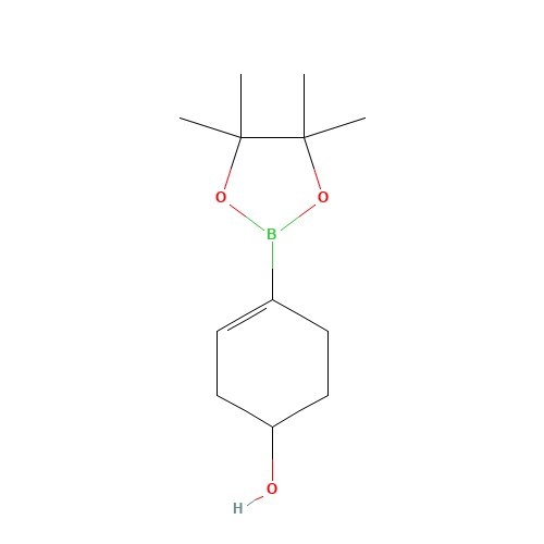 4-(4,4,5,5-tetramethyl-1,3,2-dioxaborolan-2-yl)cyclohex-3-en-1-ol (CAS: 1310384-24-7) - Related Chemical Product