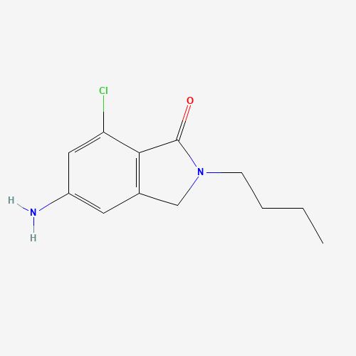 5-amino-2-butyl-7-chloro-3H-isoindol-1-one (CAS: 1356066-66-4) - Related Chemical Product