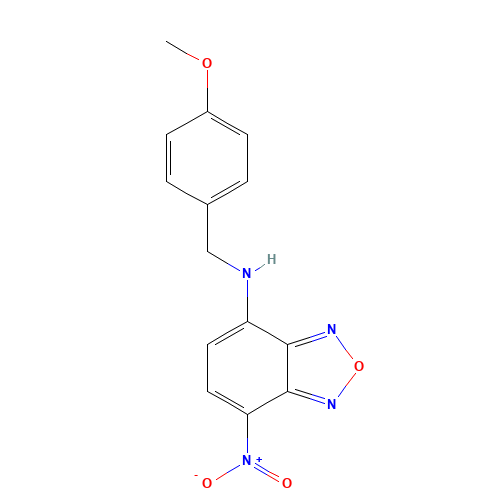 N-[(4-methoxyphenyl)methyl]-4-nitro-2,1,3-benzoxadiazol-7-amine (CAS: 33984-50-8) - Related Chemical Product