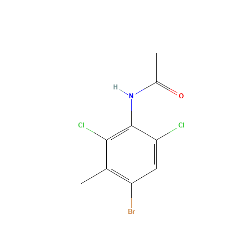 N-(4-bromo-2,6-dichloro-3-methylphenyl)acetamide (CAS: 68399-95-1) - Related Chemical Product