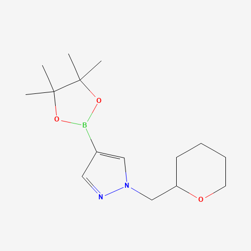 1-(oxan-2-ylmethyl)-4-(4,4,5,5-tetramethyl-1,3,2-dioxaborolan-2-yl)pyrazole (CAS: 1000802-49-2) - Related Chemical Product