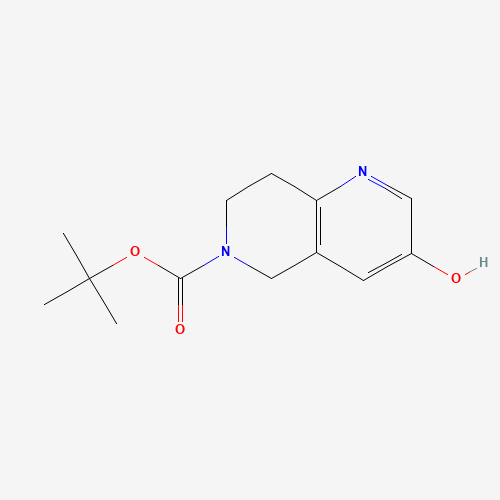 tert-butyl 3-hydroxy-7,8-dihydro-5H-1,6-naphthyridine-6-carboxylate (CAS: 625098-86-4) - Related Chemical Product