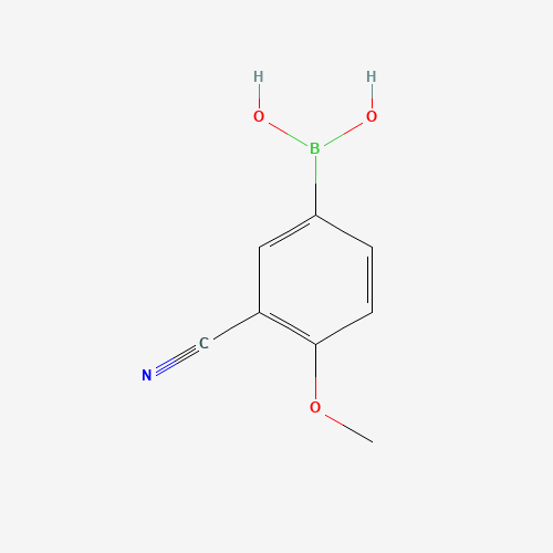(3-cyano-4-methoxyphenyl)boronic acid (CAS: 911210-48-5) - Related Chemical Product