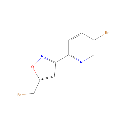 5-(bromomethyl)-3-(5-bromopyridin-2-yl)-1,2-oxazole (CAS: 1231244-42-0) - Related Chemical Product