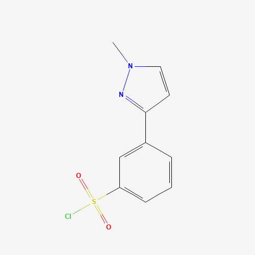 3-(1-methylpyrazol-3-yl)benzenesulfonyl chloride (CAS: 912569-59-6) - Related Chemical Product
