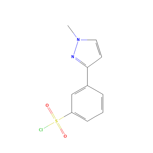 3-(1-methylpyrazol-3-yl)benzenesulfonyl chloride (CAS: 912569-59-6) - Related Chemical Product