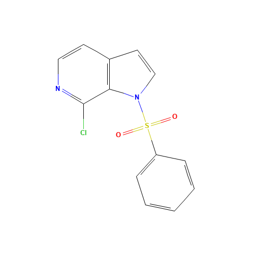 1-(benzenesulfonyl)-7-chloropyrrolo[2,3-c]pyridine (CAS: 1415124-76-3) - Related Chemical Product