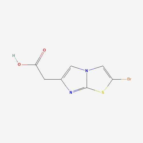 2-(2-bromoimidazo[2,1-b][1,3]thiazol-6-yl)acetic acid (CAS: 61984-81-4) - Related Chemical Product