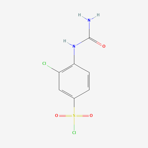 4-(carbamoylamino)-3-chlorobenzenesulfonyl chloride (CAS: 51786-25-5) - Related Chemical Product