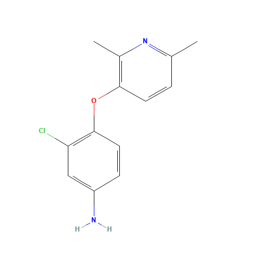 3-chloro-4-(2,6-dimethylpyridin-3-yl)oxyaniline (CAS: 1362703-52-3) - Related Chemical Product