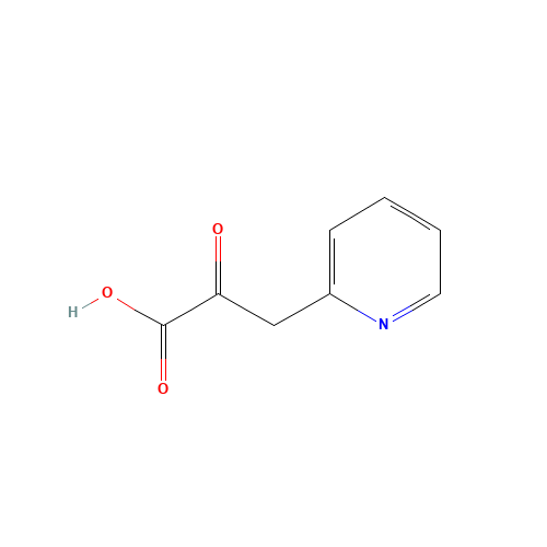 2-oxo-3-pyridin-2-ylpropanoic acid (CAS: 175733-76-3) - Chemical Structure and Molecular Formula 