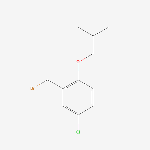 2-(bromomethyl)-4-chloro-1-(2-methylpropoxy)benzene (CAS: 1035201-85-4) - Related Chemical Product