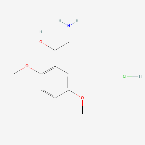 2-amino-1-(2,5-dimethoxyphenyl)ethanol;hydrochloride (CAS: 60407-53-6) - Related Chemical Product
