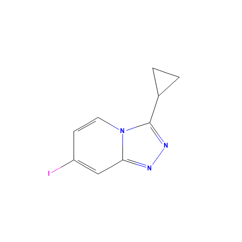 3-cyclopropyl-7-iodo-[1,2,4]triazolo[4,3-a]pyridine (CAS: 1057393-49-3) - Related Chemical Product