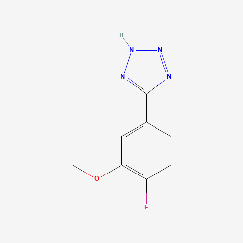 5-(4-fluoro-3-methoxyphenyl)-2H-tetrazole (CAS: 1092657-05-0) - Related Chemical Product