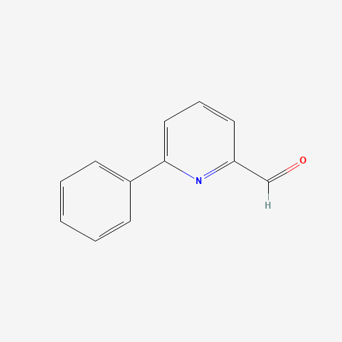 6-phenylpyridine-2-carbaldehyde (CAS: 157402-44-3) - Chemical Structure and Molecular Formula 